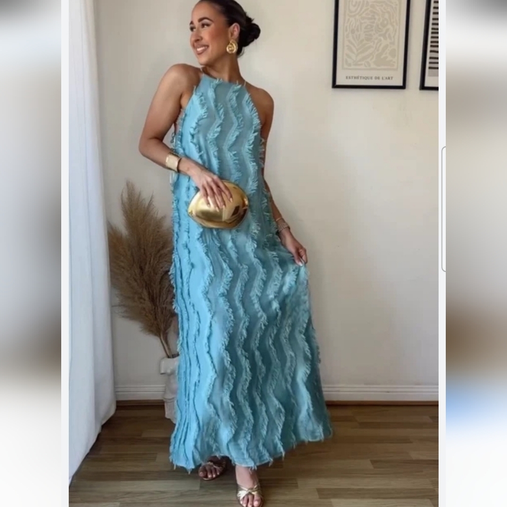 Zara Fringing Dress